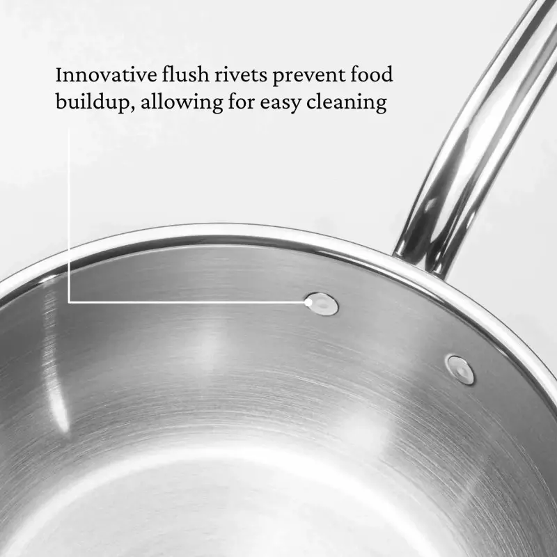 Hestan 3.5qt Covered Essential Pan (24cm) - Set of 2