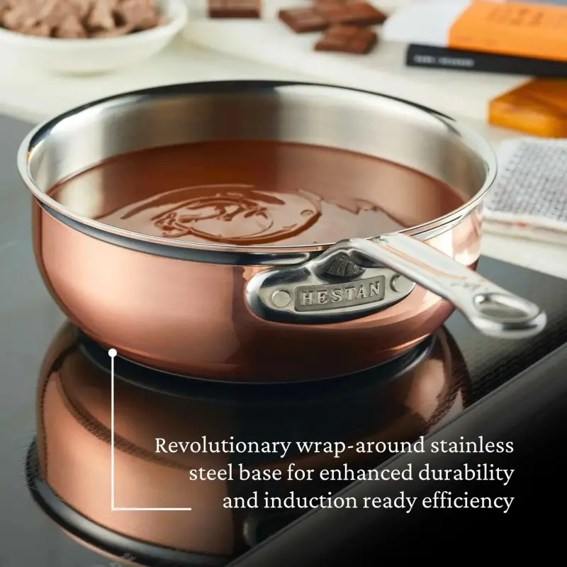 Hestan 2.0qt Covered Saucier (20cm) - Set of 2