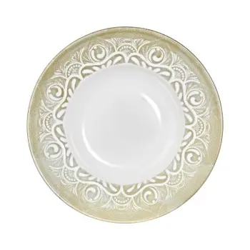 Porline Atelier Purity Light Collection Pasta Plate 26 cm - Set of 6