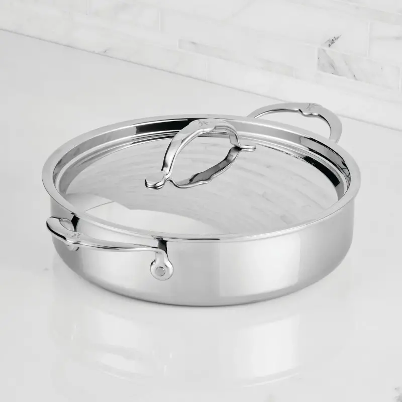 Hestan 3.5qt Covered Braiser/Sauteuse (26cm) - Set of 2 Hestan 3.5qt Covered Braiser/Sauteuse (26cm) - Set of 2