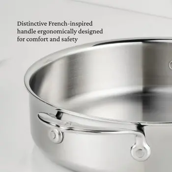 Hestan 3.5qt Covered Braiser/Sauteuse (26cm) - Set of 2