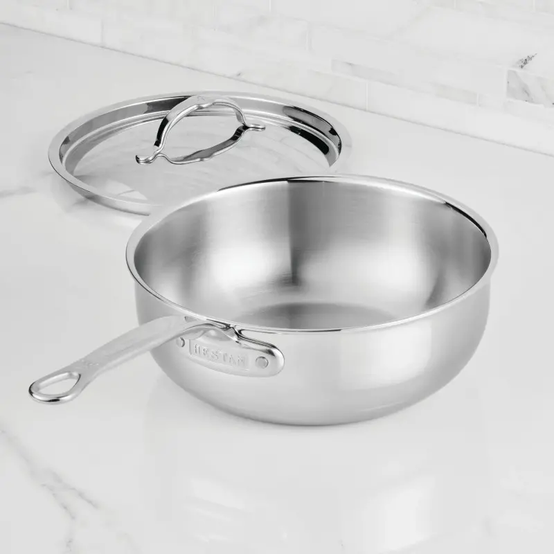 Hestan 3.5qt Covered Essential Pan (24cm) - Set of 2 Hestan 3.5qt Covered Essential Pan (24cm) - Set of 2