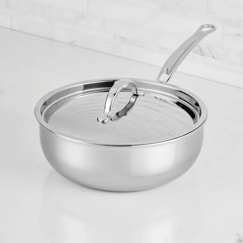Hestan 3.5qt Covered Essential Pan (24cm) - Set of 2 Hestan 3.5qt Covered Essential Pan (24cm) - Set of 2