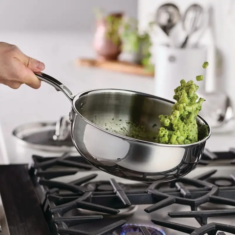 Hestan 3.5qt Covered Essential Pan (24cm) - Set of 2 Hestan 3.5qt Covered Essential Pan (24cm) - Set of 2