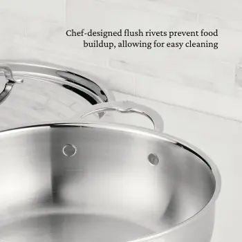Hestan 3.5qt Covered Essential Pan (24cm) - Set of 2
