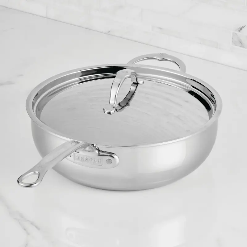 Hestan 5qt Covered Essential Pan (28cm) w/HH - Set of 2