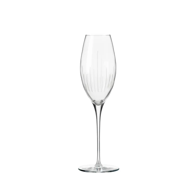 Reserve by Libbey Flute Glass 8-3/4 oz. clear Gastronorm - Case of 12