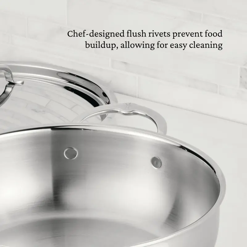 Hestan 5qt Covered Essential Pan (28cm) w/HH - Set of 2