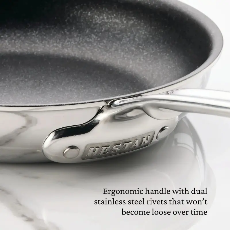 Hestan 8.5" Open Skillet with TITUM™ NS (22cm) - Set of 2 Hestan 8.5" Open Skillet with TITUM™ NS (22cm) - Set of 2