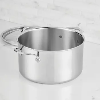 Hestan 6qt Covered Stock Pot (24cm) - Set of 2