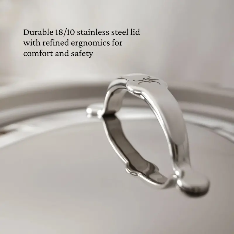 Hestan 6qt Covered Stock Pot (24cm) - Set of 2 Hestan 6qt Covered Stock Pot (24cm) - Set of 2