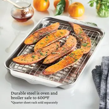 Hestan OvenBond Quarter Sheet Pan 9"x12" - Set of 2