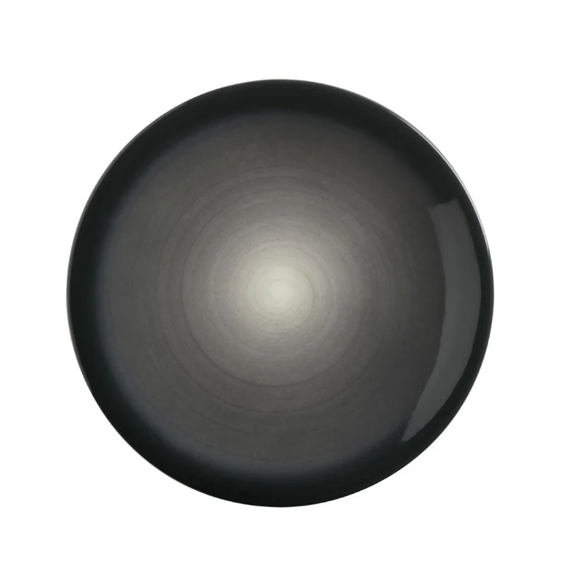 Reserve by Libbey Round Plate 9" dia. porcelain Obsidian - Case of 12 Reserve by Libbey Round Plate 9" dia. porcelain Obsidian - Case of 12
