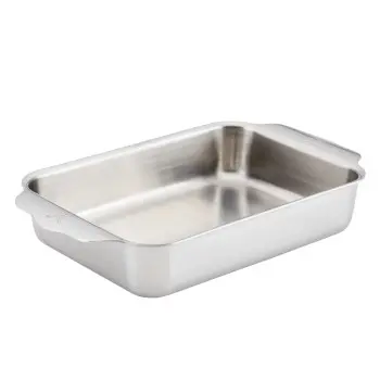 Hestan OvenBond Rectangular Baking Pan 10"x7" - Set of 2