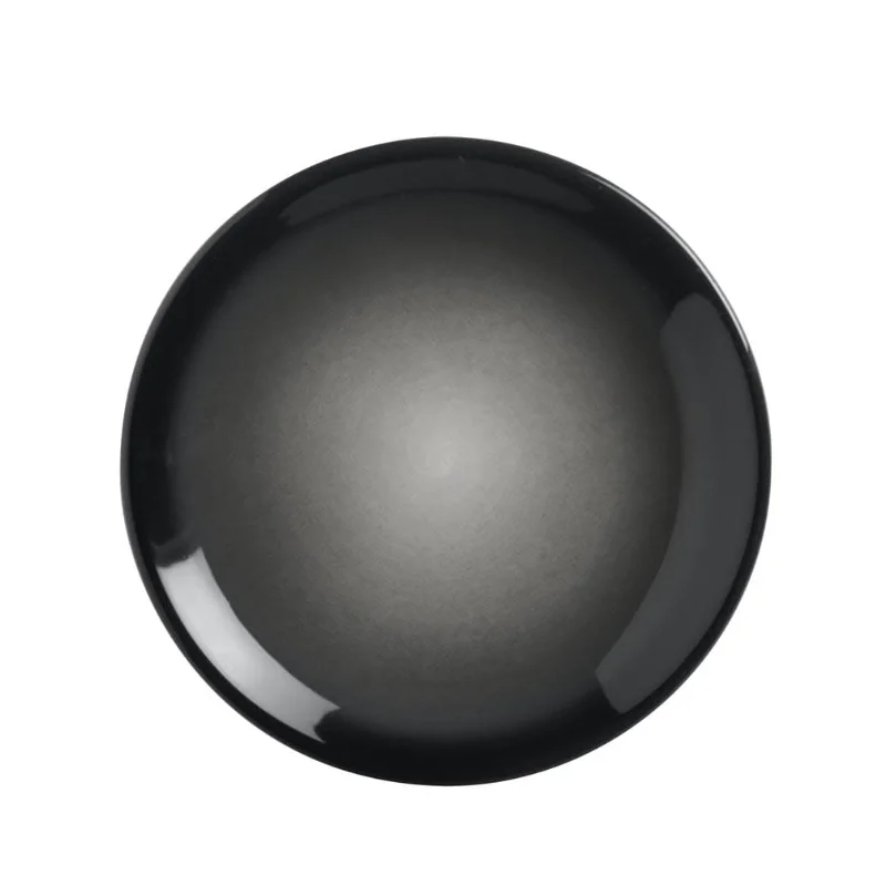 Reserve by Libbey Round Plate 6" dia. porcelain Obsidian - Case of 24 Reserve by Libbey Round Plate 6" dia. porcelain Obsidian - Case of 24