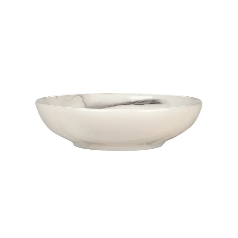 Reserve by Libbey Round Soy Sauce Dish 3-1/2" dia. porcelain Smoke - Case of 36 Reserve by Libbey Round Soy Sauce Dish 3-1/2" dia. porcelain Smoke - Case of 36