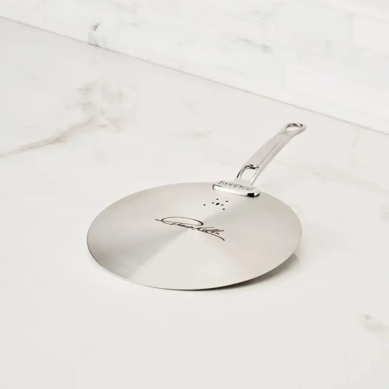 Hestan 22cm/8.5" Universal SS Lid - Set of 2 Hestan 22cm/8.5" Universal SS Lid - Set of 2