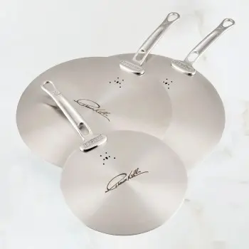 Hestan 22cm/8.5" Universal SS Lid - Set of 2
