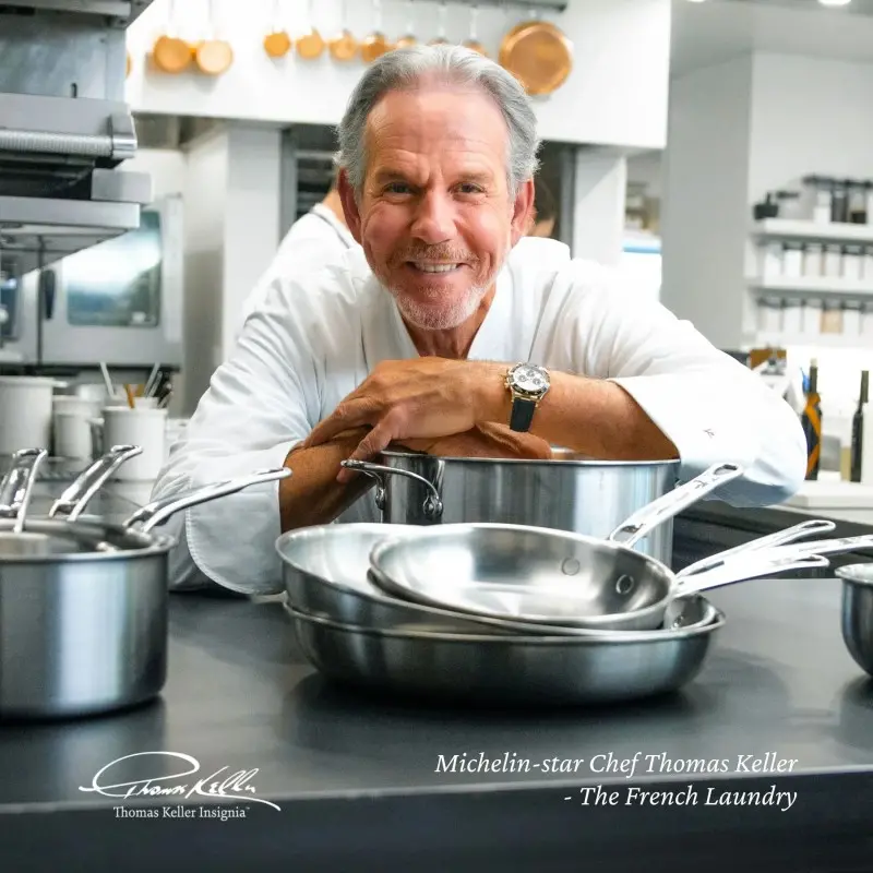 Hestan 32cm/12.5" Universal SS Lid - Set of 2