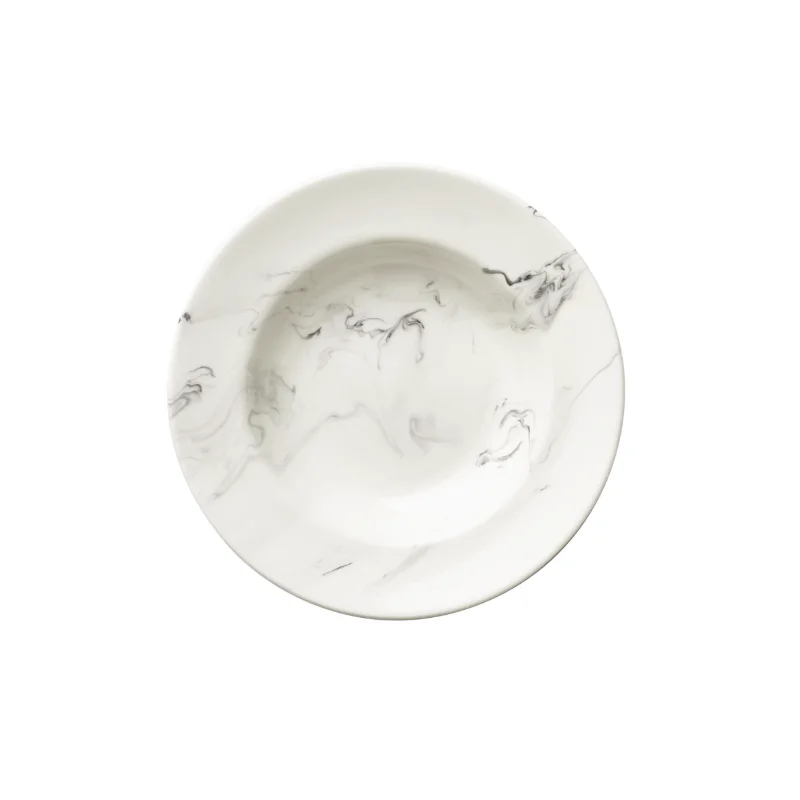 Reserve by Libbey Round Soup Plate 9.5" dia. porcelain Smoke - Case of 24 Reserve by Libbey Round Soup Plate 9.5" dia. porcelain Smoke - Case of 24