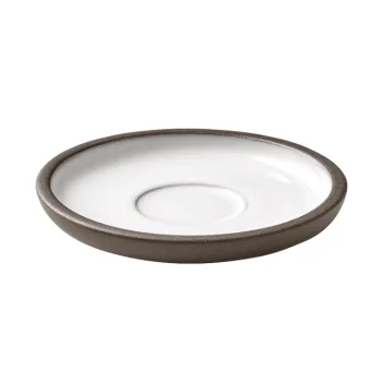 Schonwald Round Saucer 4-3/8” dia. x 3/4"H coupe - White - Case of 6