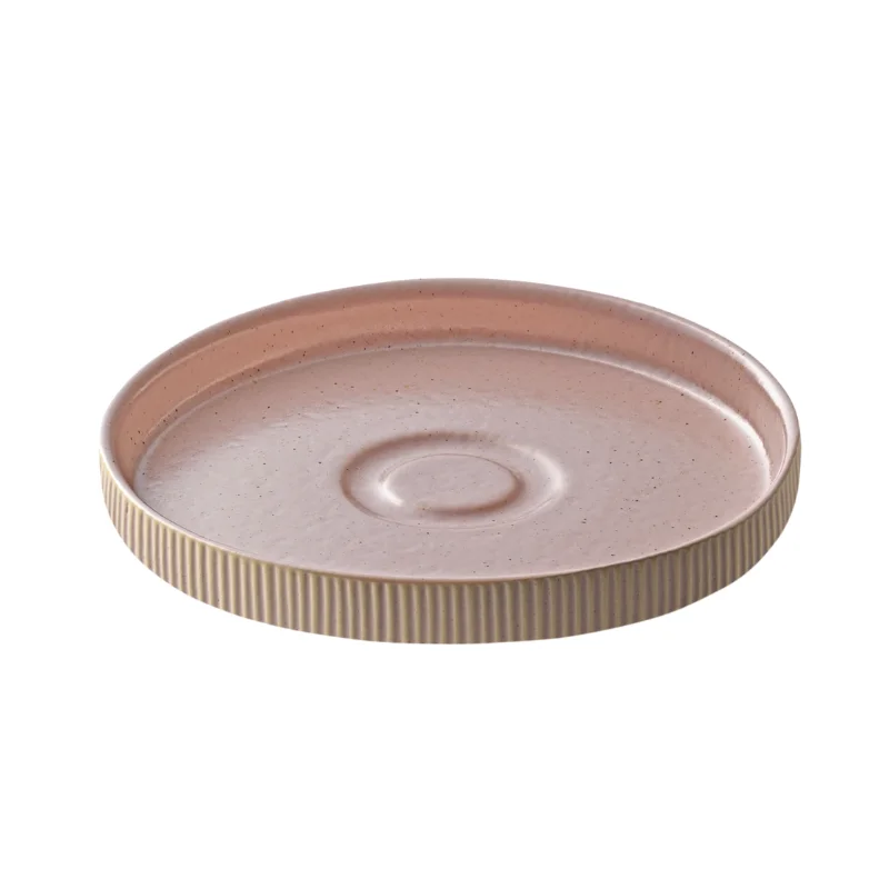 Schonwald Round Saucer 5-7/8" dia. x 1"H - Rose - Case of 6