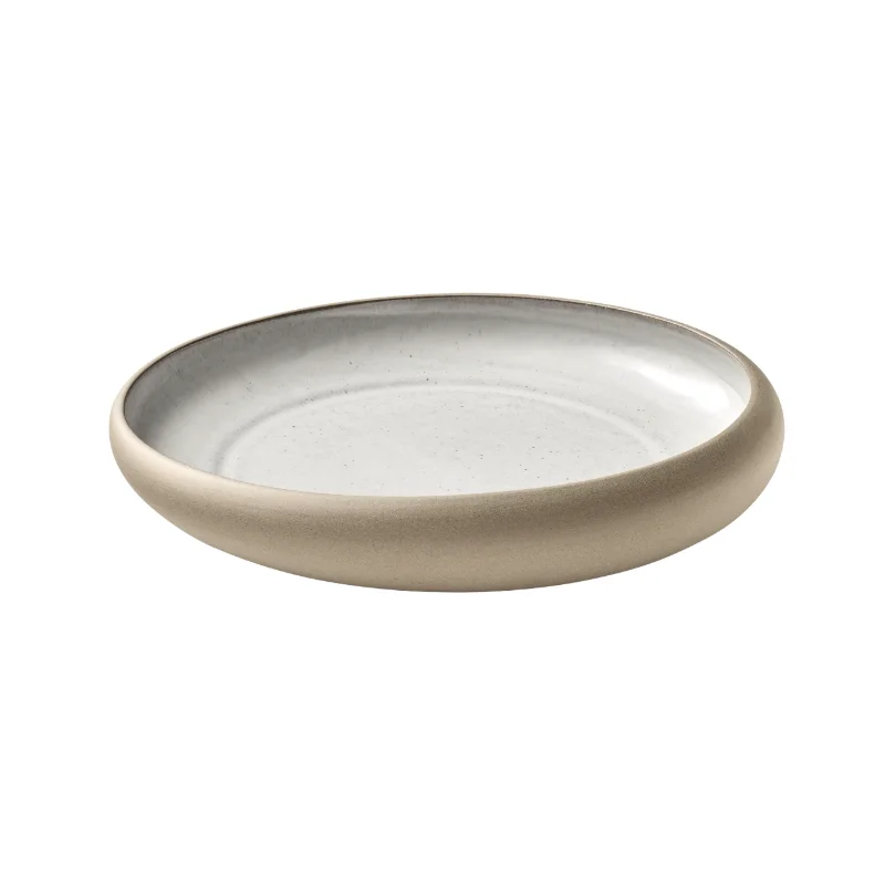 Playground Round Plate 10-1/4” dia. x 2"H half-deep coupe - Light - Case of 6