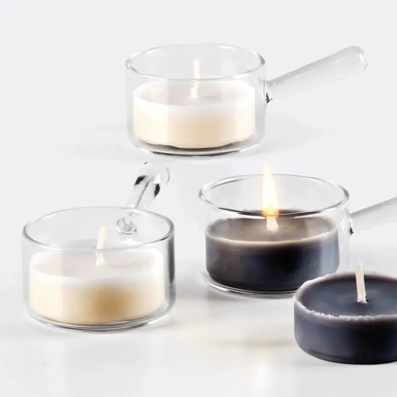 Designer Lie Candle Holder - 100 x 100 x 100 mm - Set of 6 Designer Lie Candle Holder - 100 x 100 x 100 mm - Set of 6