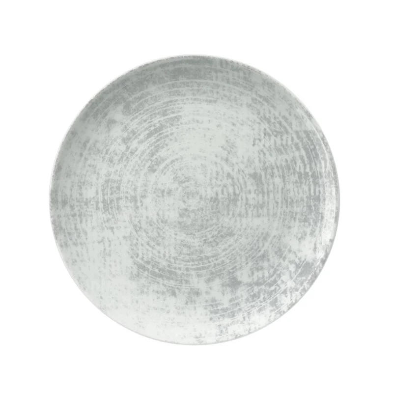 Schonwald Round Plate 7-7/8" dia. coupe - Structure Grey - Case of 12 Schonwald Round Plate 7-7/8" dia. coupe - Structure Grey - Case of 12