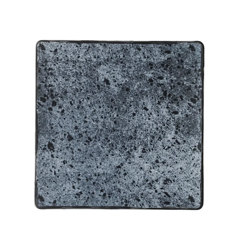 Schonwald Square Plate 10-5/8" x 10-5/8" - Blue Stone - Case of 6