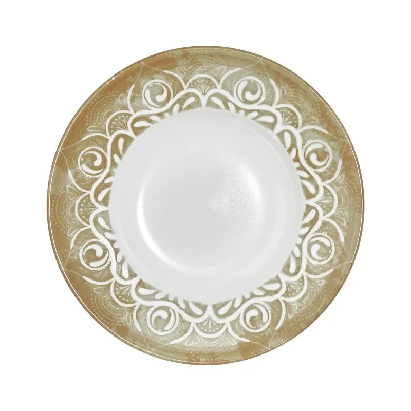 Porline Atelier Purity Dark Collection Pasta Plate 26 cm - Set of 6 Porline Atelier Purity Dark Collection Pasta Plate 26 cm - Set of 6
