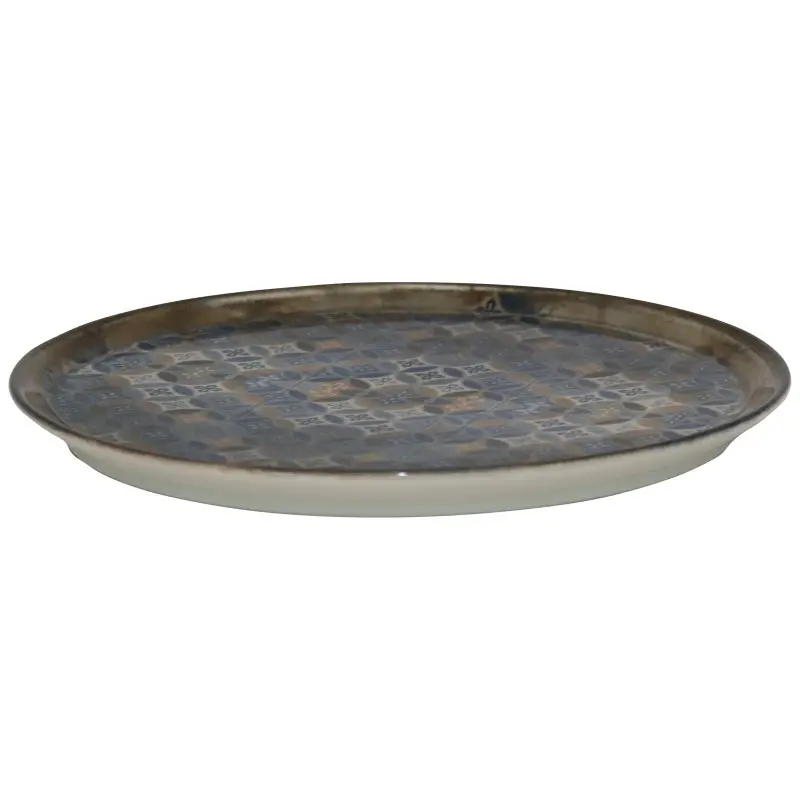 Porline Draven Collection Flat Plate 24 cm - Set of 12 Porline Draven Collection Flat Plate 24 cm - Set of 12