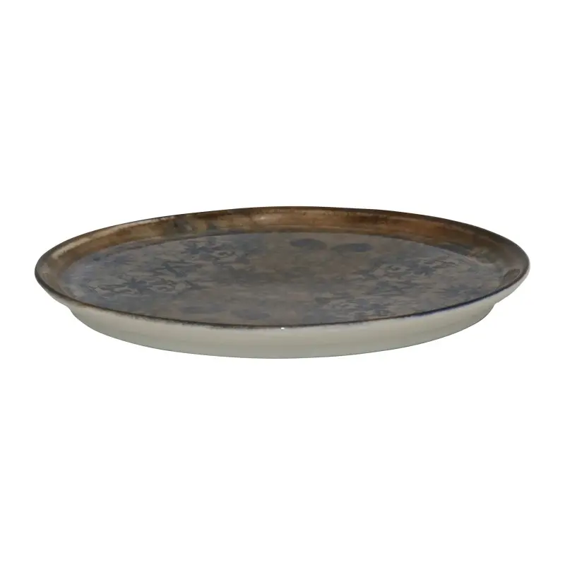 Porline Draven Collection Flat Plate 21 cm - Set of 12