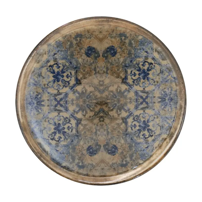 Porline Draven Collection Flat Plate 21 cm - Set of 12