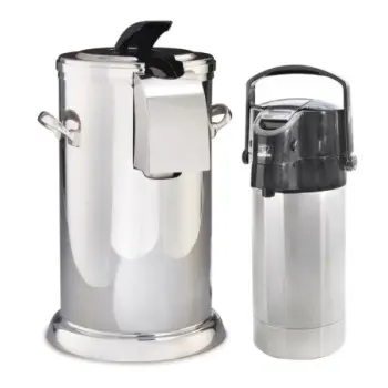 DW Haber Cover Up With Air Pot 3 Liter with Lever Stainless Steel