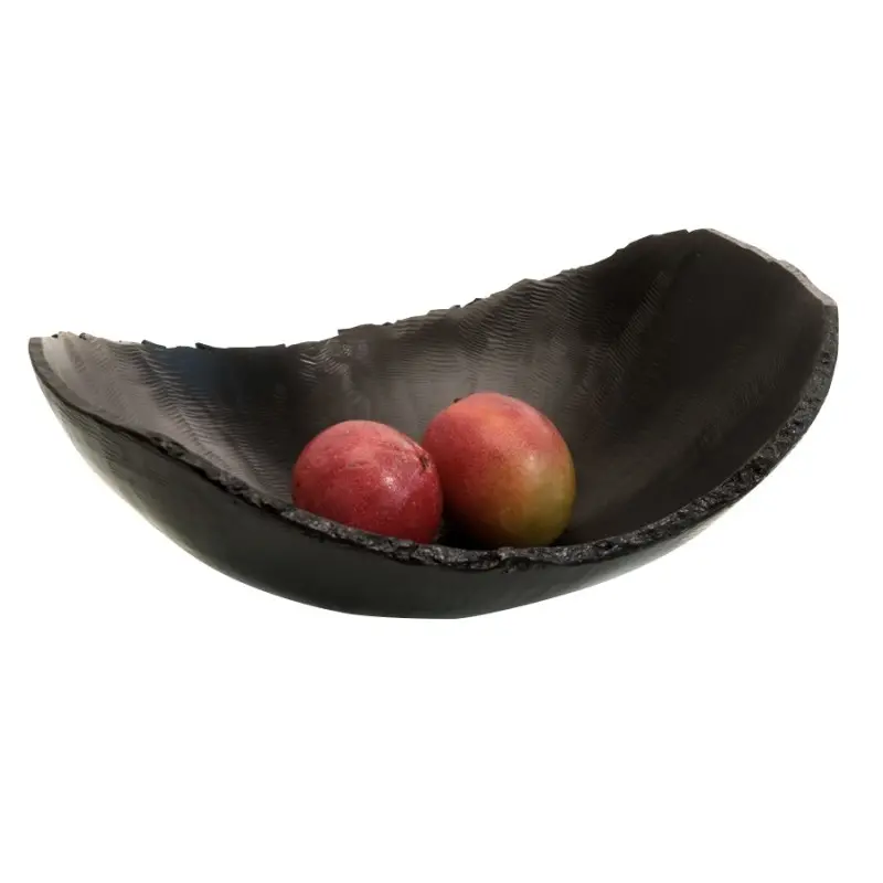 Kenny Mack Oval Bowl Bark 18 in x 14 in x 6 1/2 in (165 oz) Espresso Kenny Mack Oval Bowl Bark 18 in x 14 in x 6 1/2 in (165 oz) Espresso