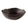 Kenny Mack Oval Bowl Bark 10 in x 8 in x 3 1/4 in (39 1/2 oz) Espresso