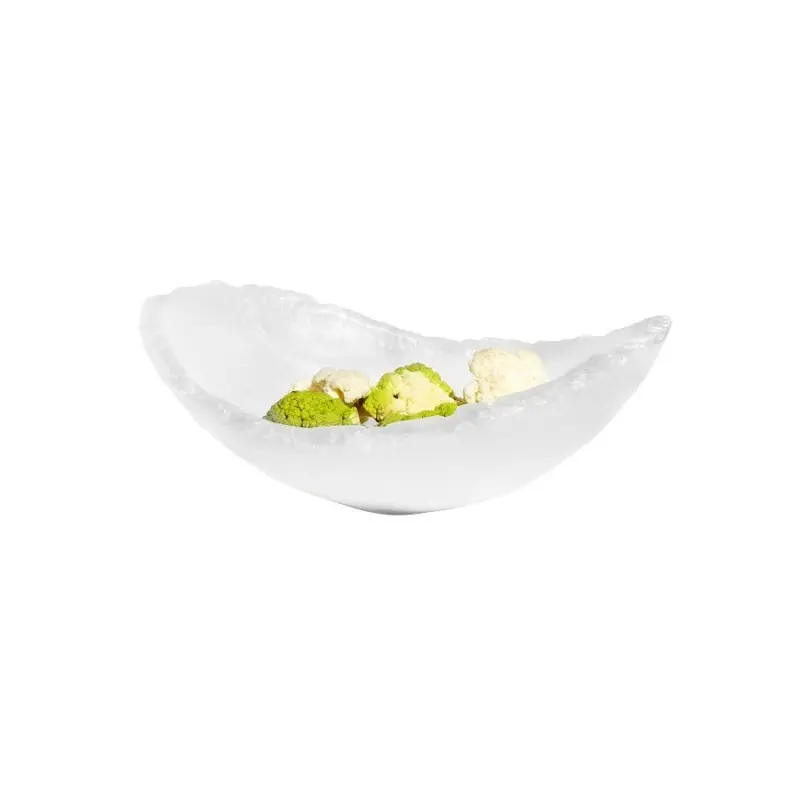 Kenny Mack Oval Bowl Bark 10 in x 8 in x 3 1/4 in (39 1/2 oz) Shell Kenny Mack Oval Bowl Bark 10 in x 8 in x 3 1/4 in (39 1/2 oz) Shell