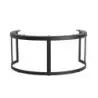 My Glass Studio Nesting Display Risers 13 in x 10 1/4 in x 6 1/8 in Mid Modern Black