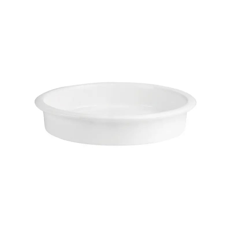 Hall China Round Chafing Dish 15 1/8 in x 2 3/4 in (5 1/2 qt) Bright White
