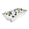 DW Haber Beverage Tub Double Wall Rectangle 36 in x 18 in x 7 in Satin Stainless Steel