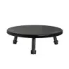 Creations Buffet Platform Stand W Pipe Legs 14 in x 4 3/4 in Ebony