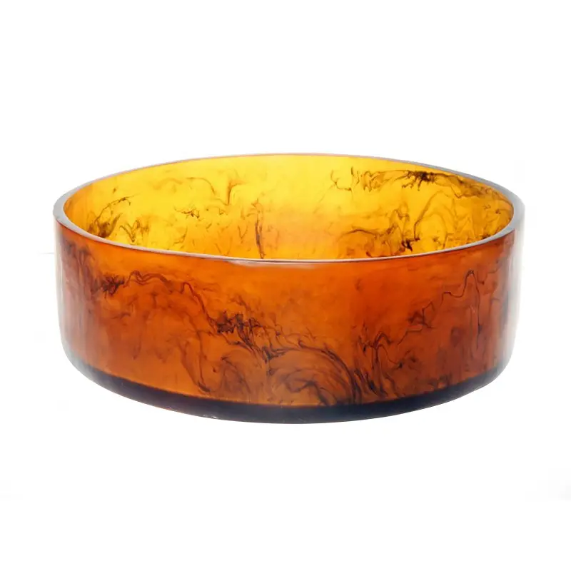 Kenny Mack Bowl Circle 12 1/2 in x 4 1/2 in (230 oz) Tortoise Kenny Mack Bowl Circle 12 1/2 in x 4 1/2 in (230 oz) Tortoise