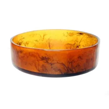 Kenny Mack Bowl Circle 20 in x 6 in (929 oz) Tortoise