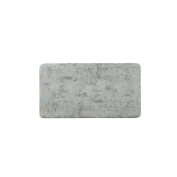 Creations Melamine Gastronorm Rectangle 12 3/4 in x 7 in Concrete - Set of 12