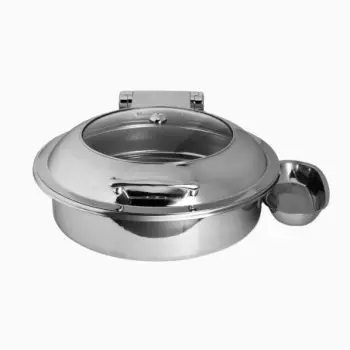Creations Buffet Round Chafing Dish 18 3/4 in x 16 3/4 in x 7 1/2 in (2 Gal)