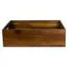 Creations Buffet Wood Buffet Crate Reversible Gastronorm 20 3/4 in x 12 7/8 in x 6 in