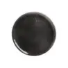 My Glass Studio Serving Platter 13 in x 1 in Mid Modern Dark Grey/Cream - Set of 4