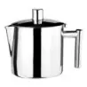WNK HW/Buffet Tea Pot 5 1/4 in x 3 3/8 in x 4 7/8 in (21 1/2 oz) Diva Single Wall Mirror Finish