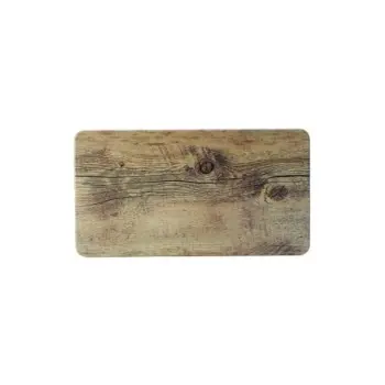 Creations Melamine Gastronorm Rectangle 12 3/4 in x 7 in Driftwood - Set of 12